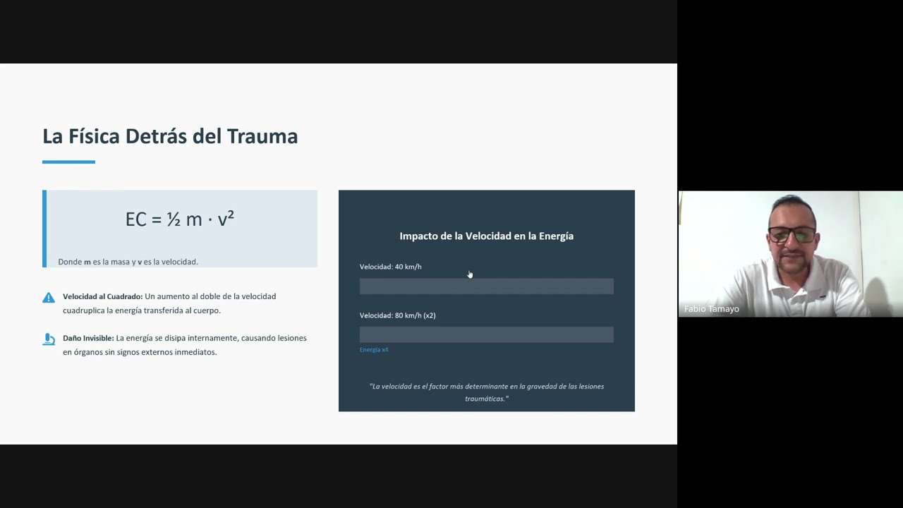 APH – Atención Prehospitalaria | Cinemática avanzada del trauma y predicción de lesiones