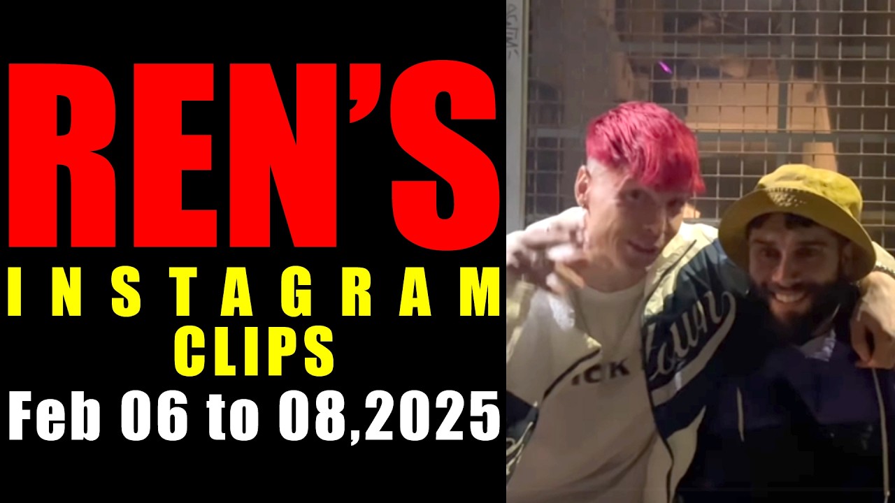 Ren's Instagram Clips - New Guitar, Strawhat Dynasty, New Music Coming, Trip to Mexico