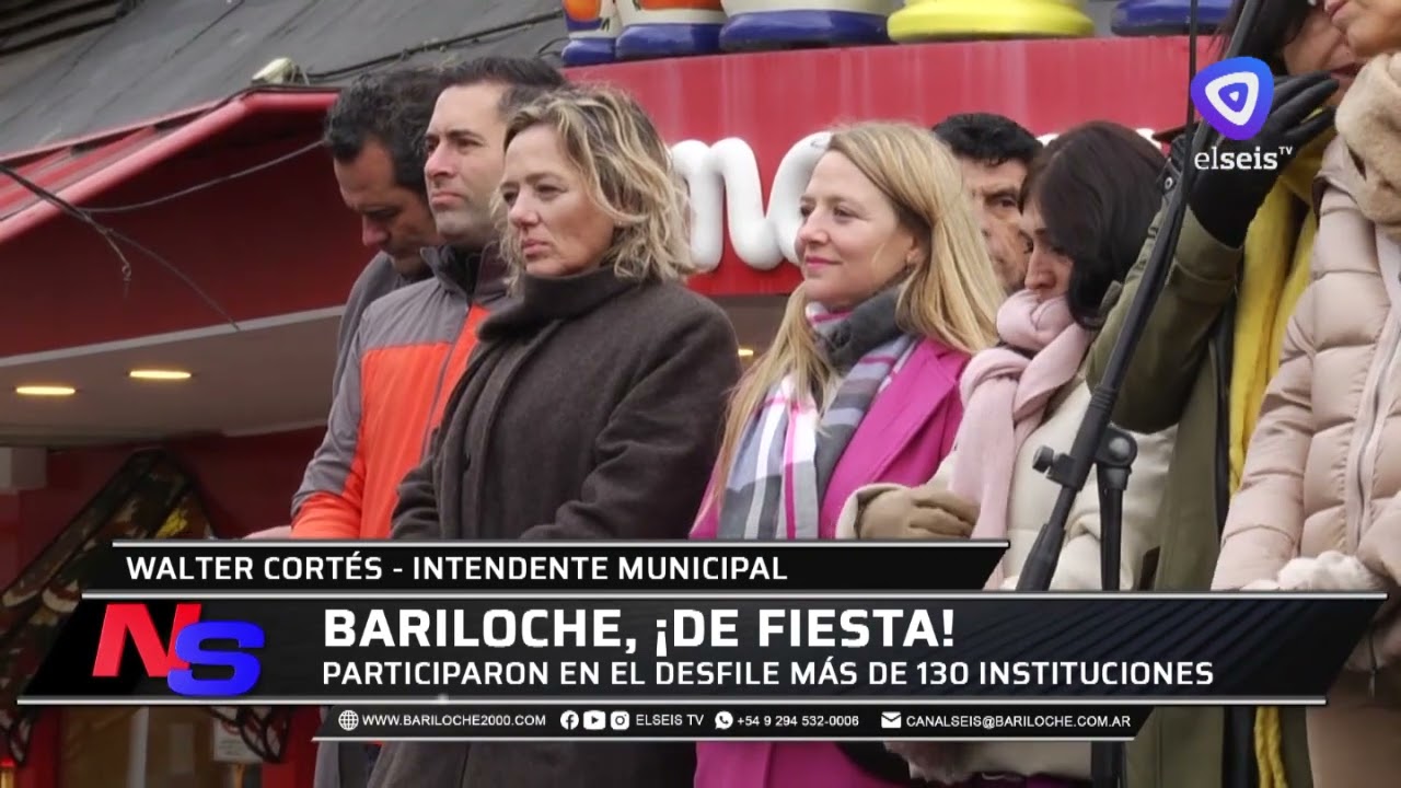 Bariloche festejó el cumpleaños N° 122