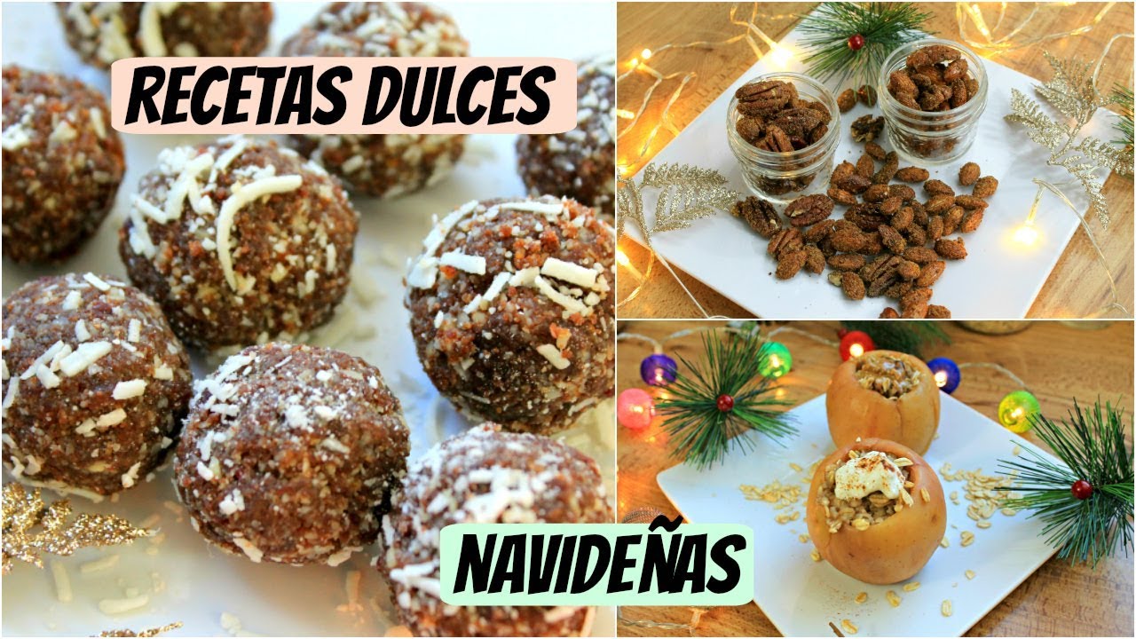 Recetas dulces navideñas