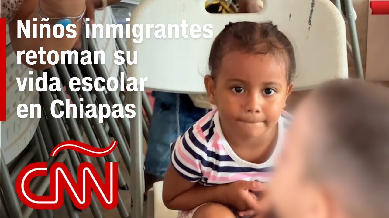Educación sin fronteras: niños inmigrantes en México retoman su vida escolar en Chiapas