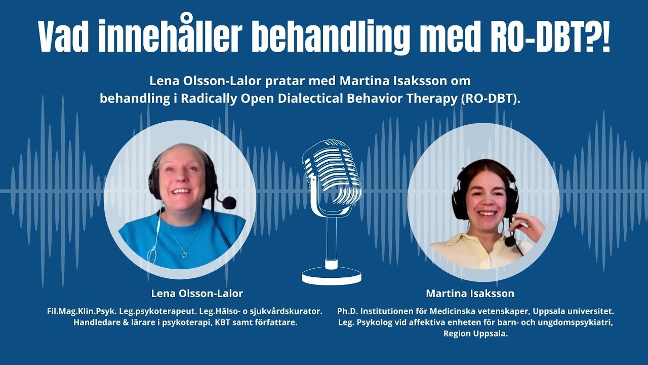 Vad innehåller behandling med RO-DBT?