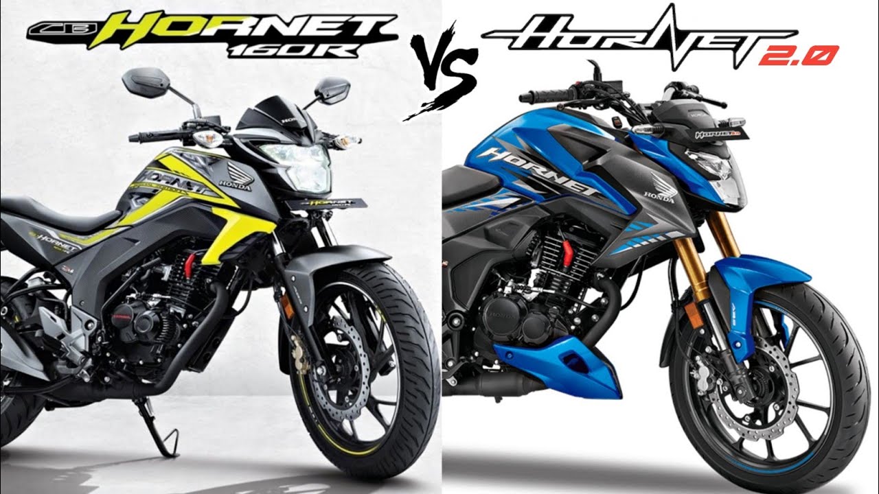 Honda Hornet 2.0 BS6 Vs Honda CB Hornet 160R Detailed Comparison | What's new in Hornet 2.0 ...!