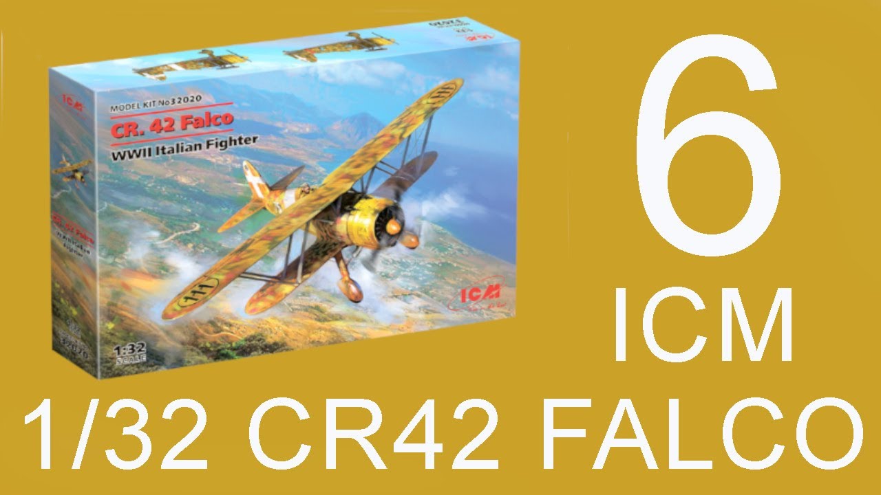 ICM 1/32 CR.42 "Falco" Часть 6 — финальный показ