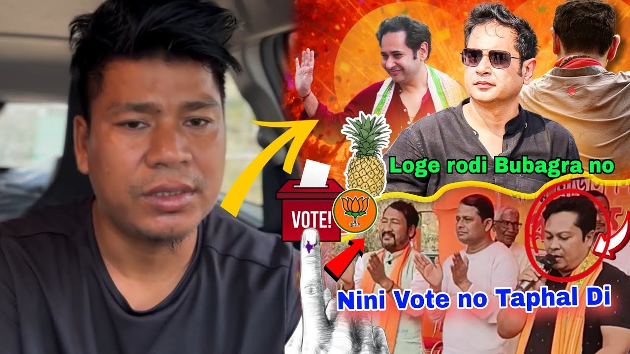 Nini Vote no Taphal Di🙏|| Bubagra no Loge rodi || Tripura Borok Tv 