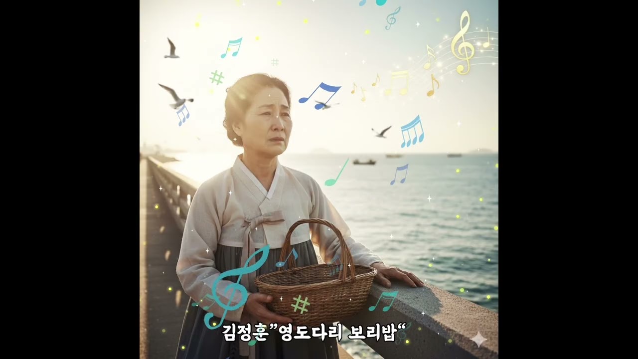 김정훈 AI노래 제작😭😭“영도다리 보리밥”(6.25 피난시절)