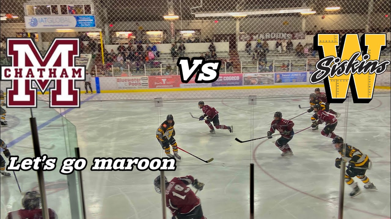 Went to see maroon vs Waterloo siskins ￼