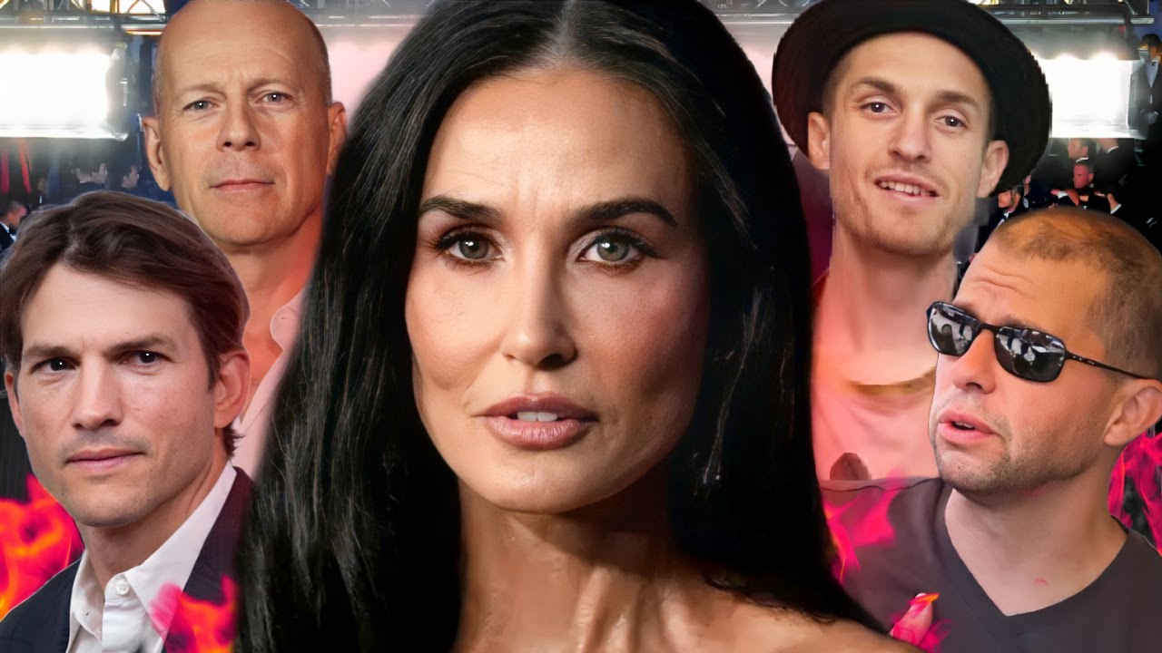 DEMI MOORE'S SHADY PAST: CHEATING on HER HUSBAND, MESSY DIVORCE BATTLE, and STRANGE YOUNG BOYFRIENDS