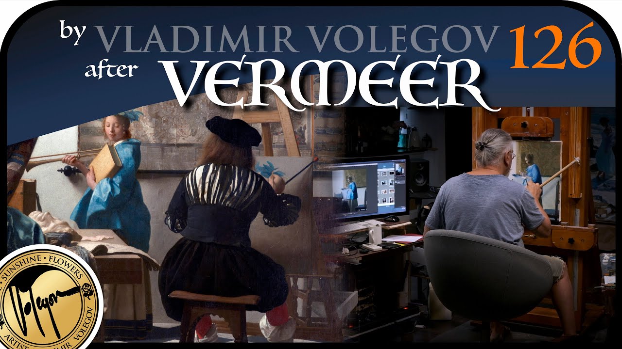 Making a copy of a Vermeer painting: My creative process