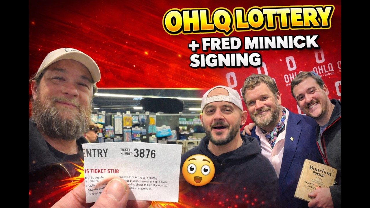 OHLQ Bottle Lottery & Fred Minnick Book Signing