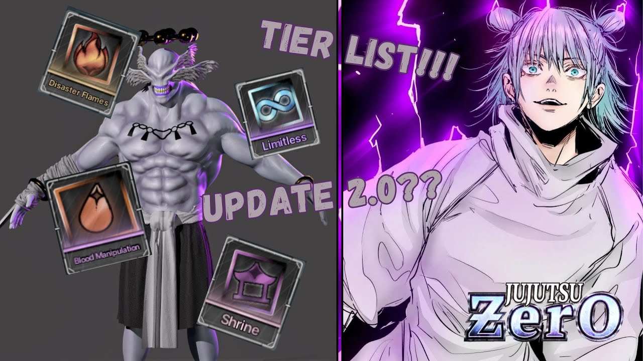 Jujutsu: Zero [ Update 1.5 ] - Xếp hạng nhanh các thuật thức và thông tin mới về update tiếp theo!!!