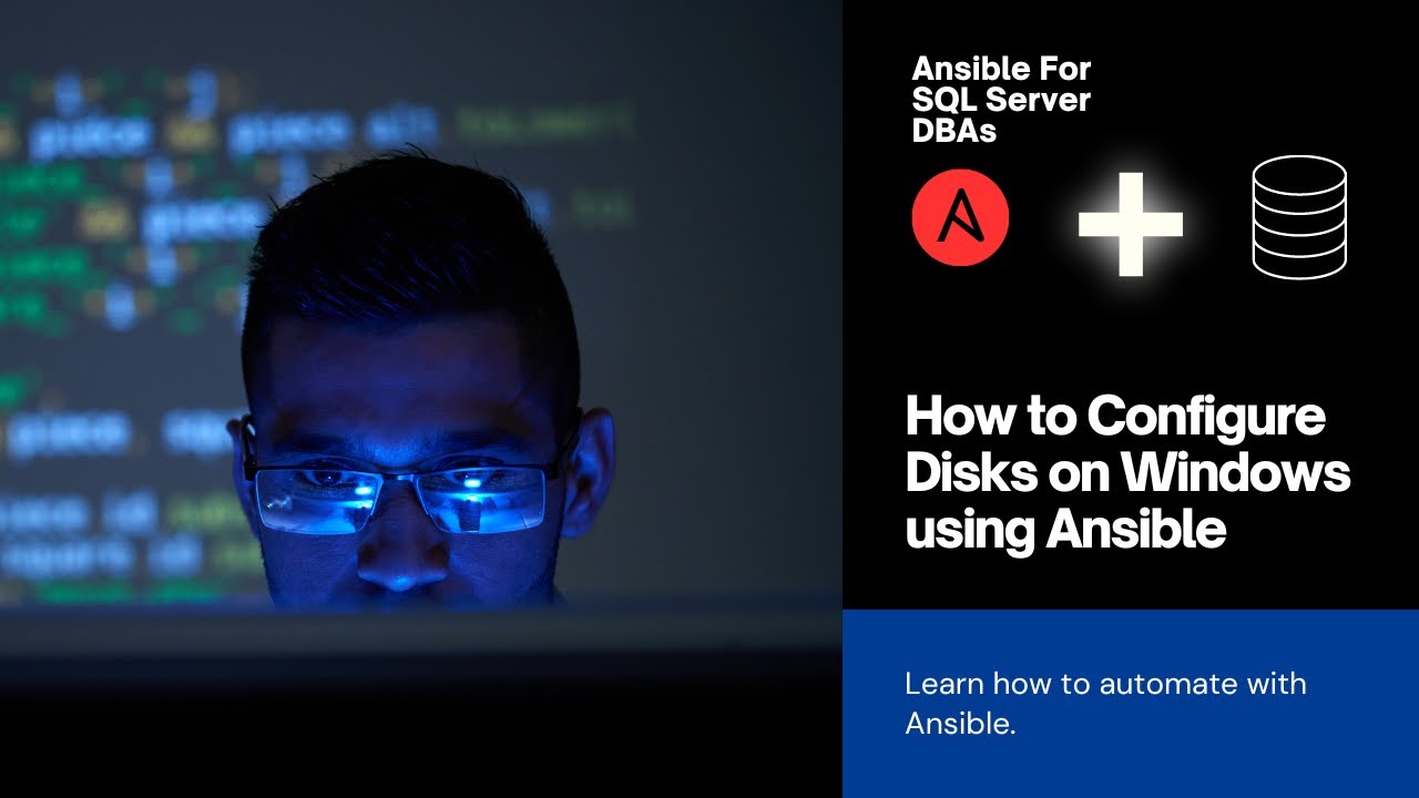 Episode 1 - How to configure disks on Windows using Ansible