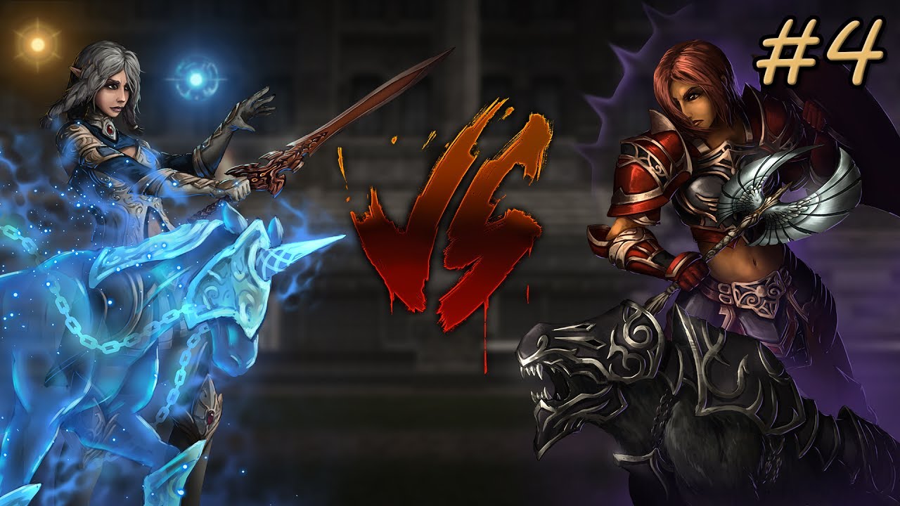 Наточенная битва - Dark Avenger VS Elemental Summoner - Выпуск #4
