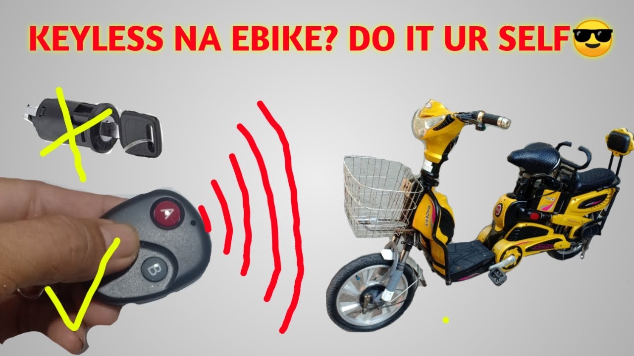 keyless na ebike DIY  do it yours self