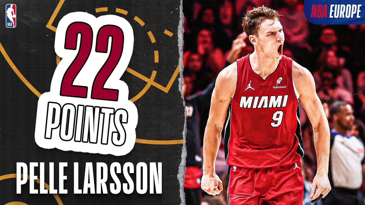 Pelle's Heroics Not Enough For The Heat 🇸🇪 Larsson's Best Moments v Bulls