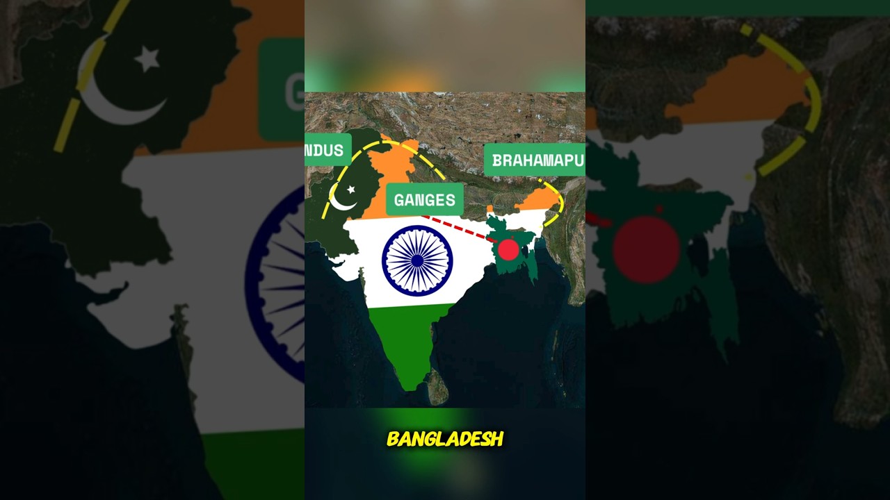 How These Rivers Can Start A War in South Asia! #geopolitics