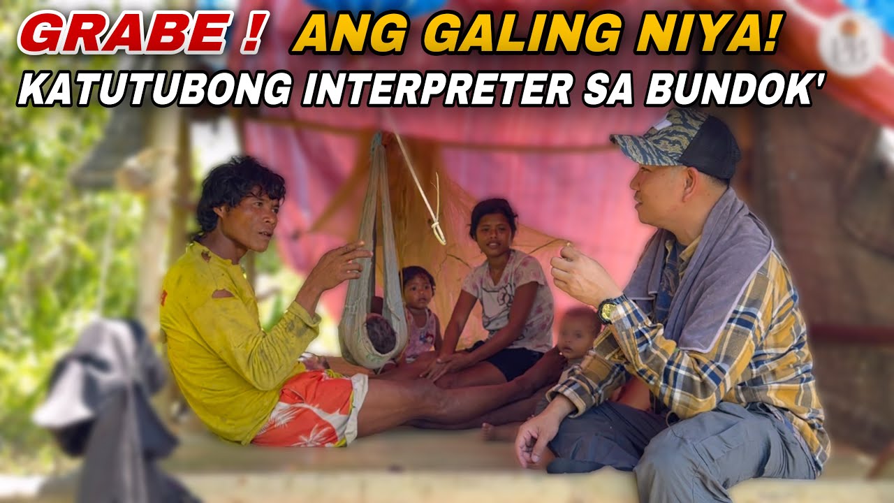 GRABE ANG GALING NG KATUTUBONG ITO !NAPAHANGA AKO SA KANYA INTERPRETER PALA!