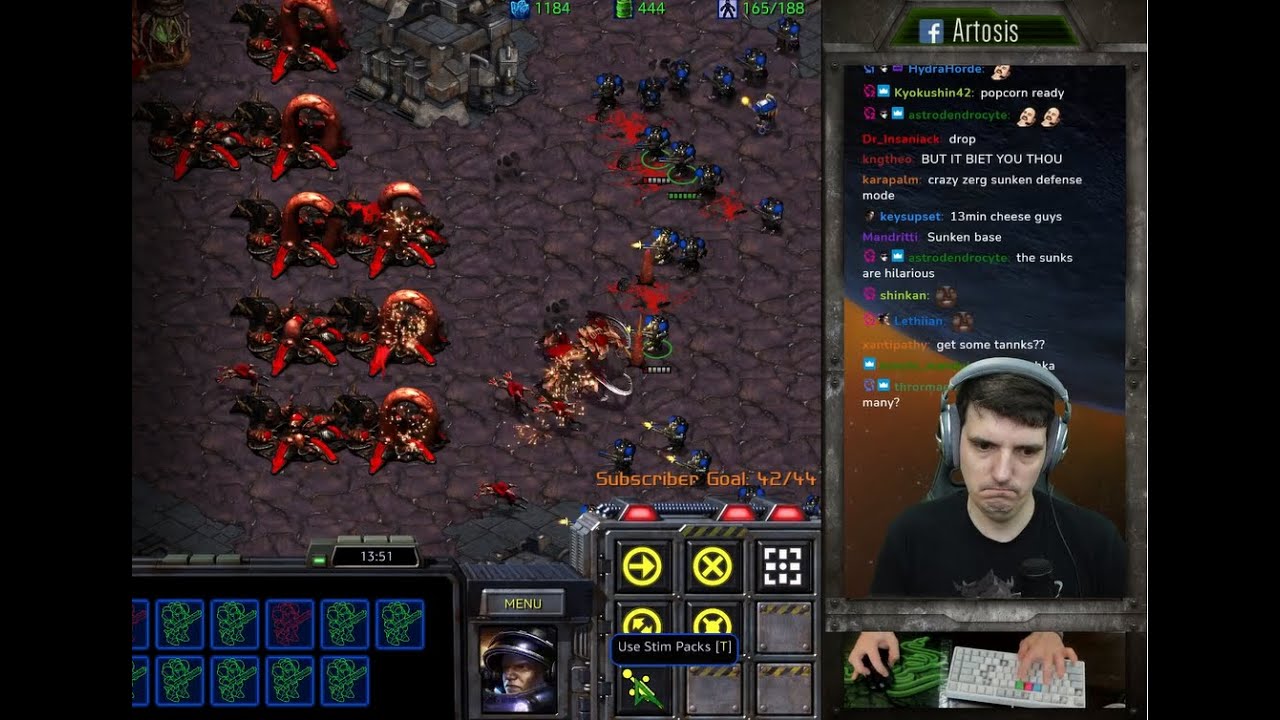 SunKeN DeFense - Artosis Starcraft Remastered