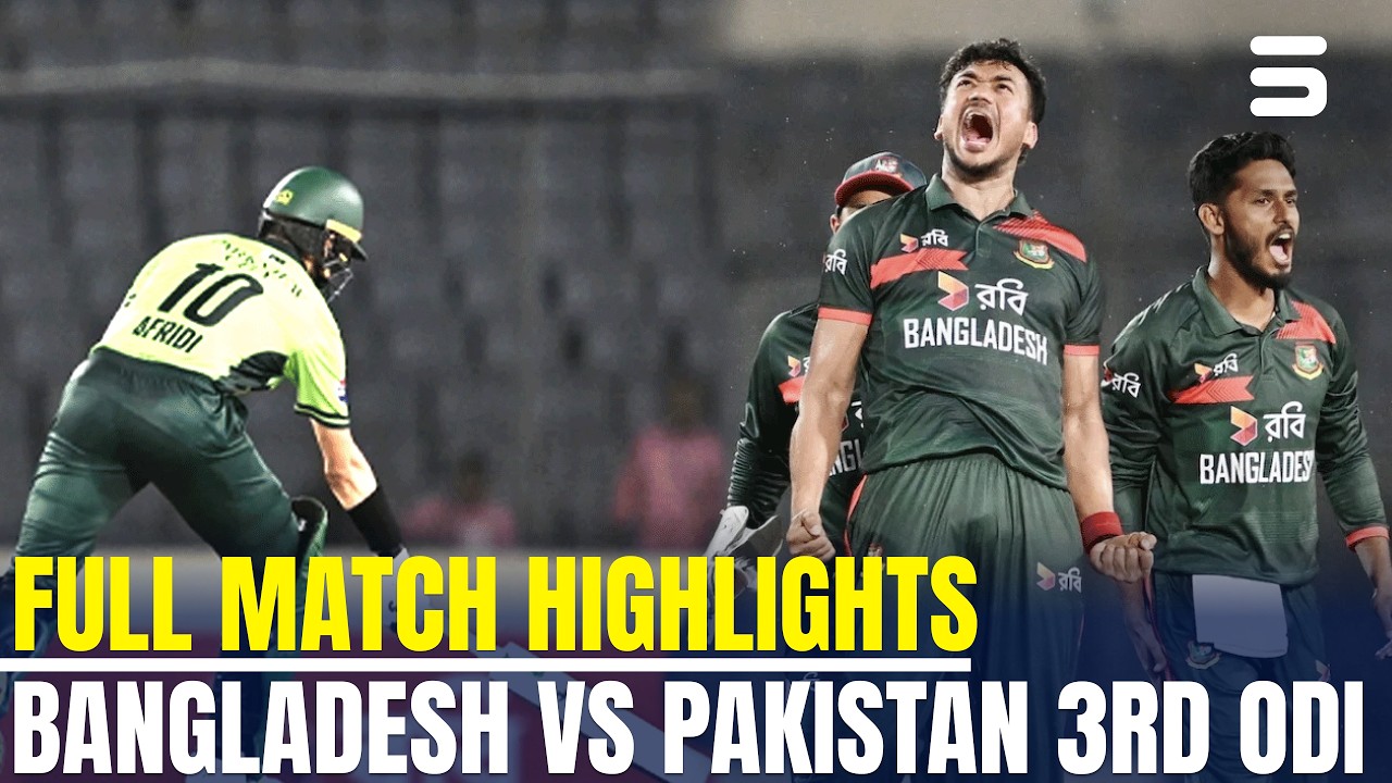 Full Match Highlights | Bangladesh vs Pakistan | Match 03 | 2026 | M9F1K