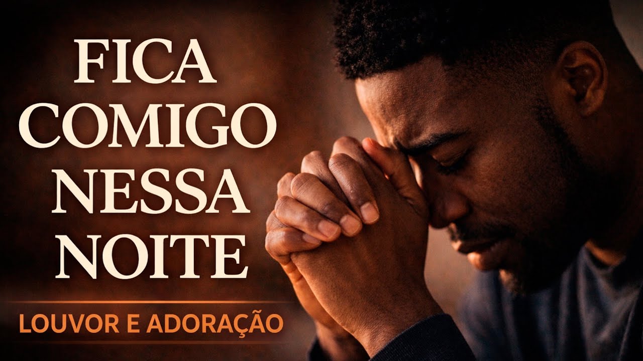 FICA COMIGO NESSA NOITE - Louvor & Adoração Para Quem Se Sente Sozinho (Música Gospel IA)