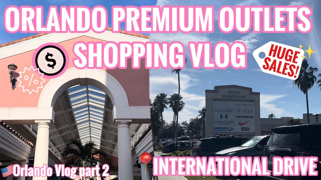 COME SHOPPING WITH ME ORLANDO PREMIUM OUTLETS - Orlando Florida Holiday Vlog part 2