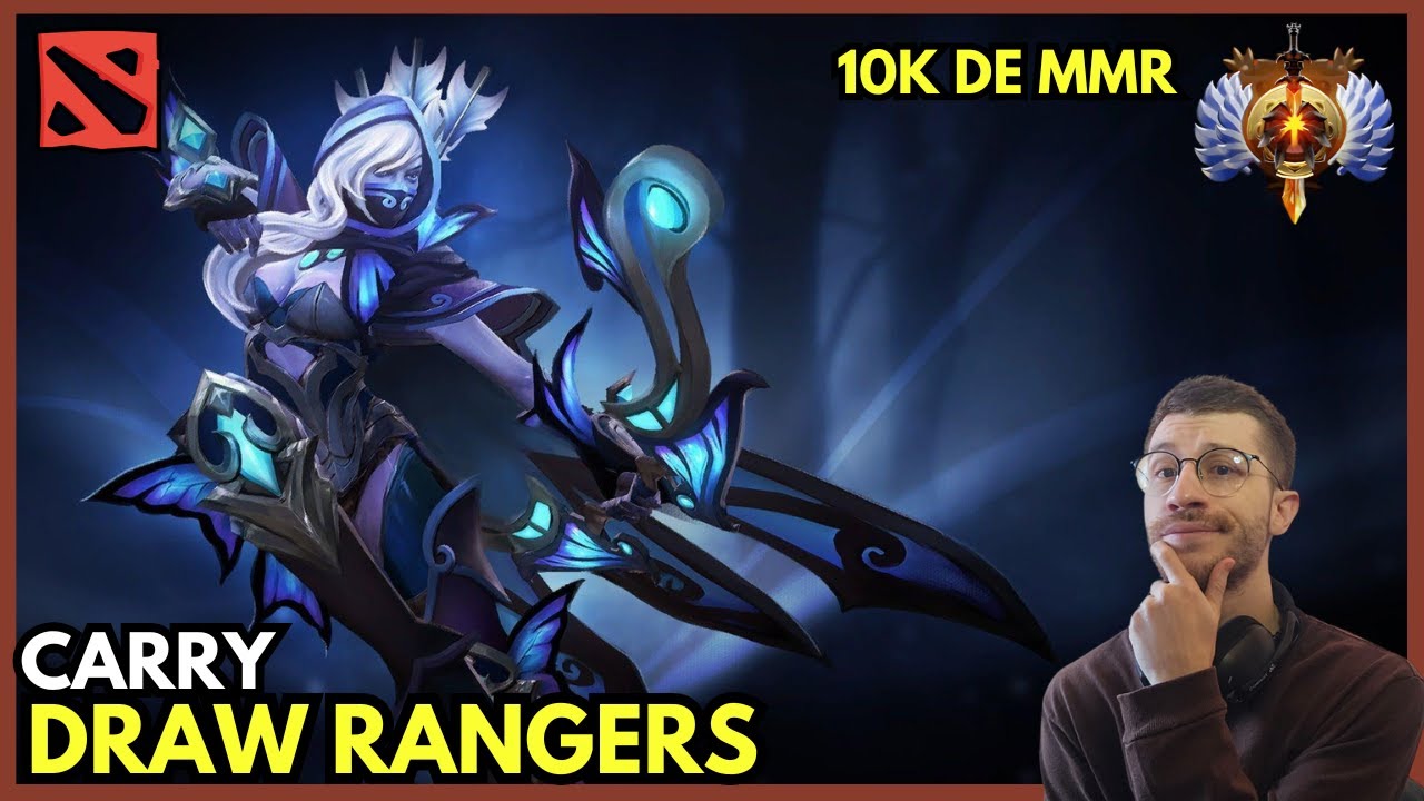 Hiperfoco Em Drow Carry Patch 7.40B... 10k de MMR... #dota2 #dota2brasil