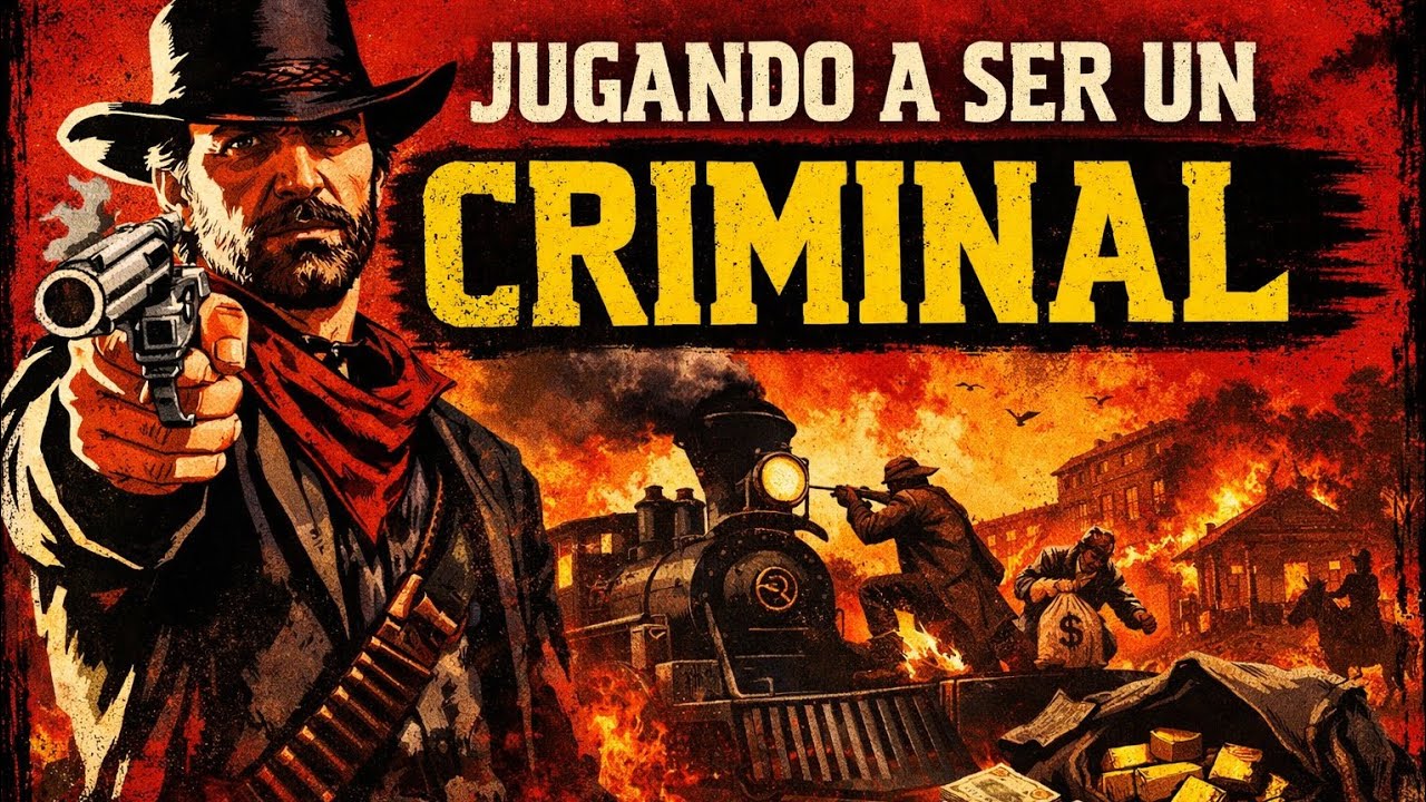 JUGANDO A SER UN MONSTRUO Y CRIMINAL EN RED DEAD REDEMPTION 2