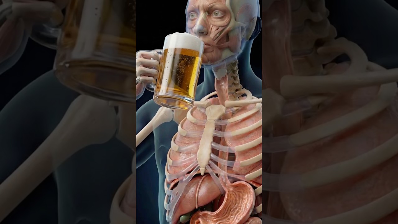 What Beer Actually Does Inside Your Body #anatomy #humanbody #digestivehealth