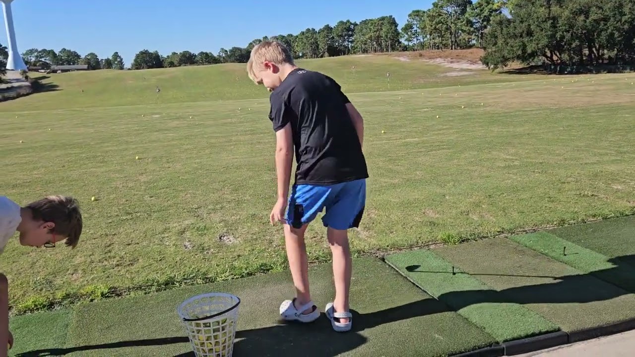 Driving range fun