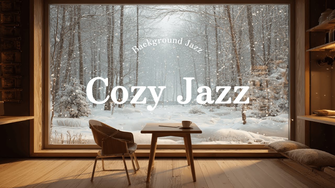 [Плейлист] Уютный Зимний Джаз для Самопогружения | Нежные Мелодии для Спокойного Отдыха