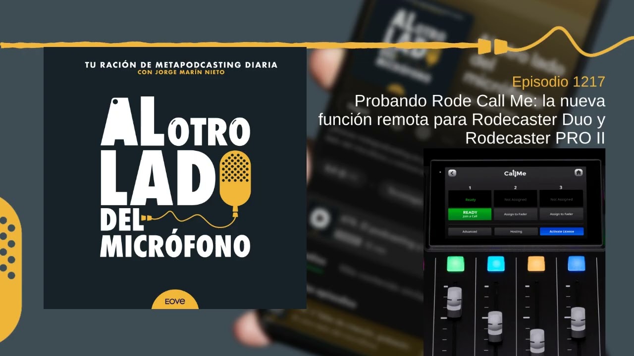 Probando Rode Call Me: la nueva función remota para Rodecaster Duo y Rodecaster PRO II