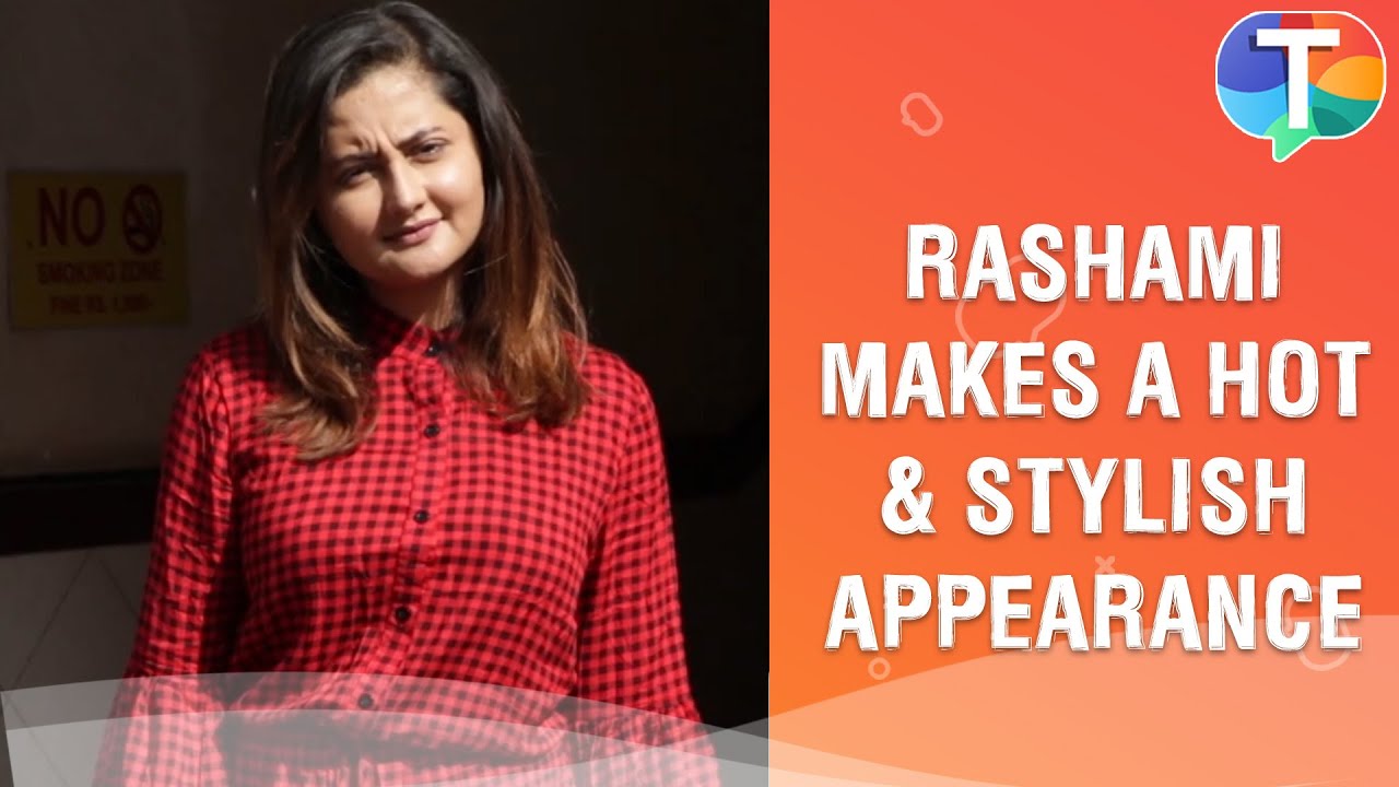 Rashami Desai's HOT & STYLISH look in a red dress as she gets spotted goes viral
