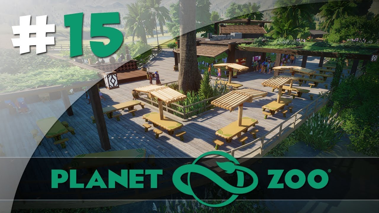 Restaurant Tropical sur Pilotis - #15 Planet Zoo