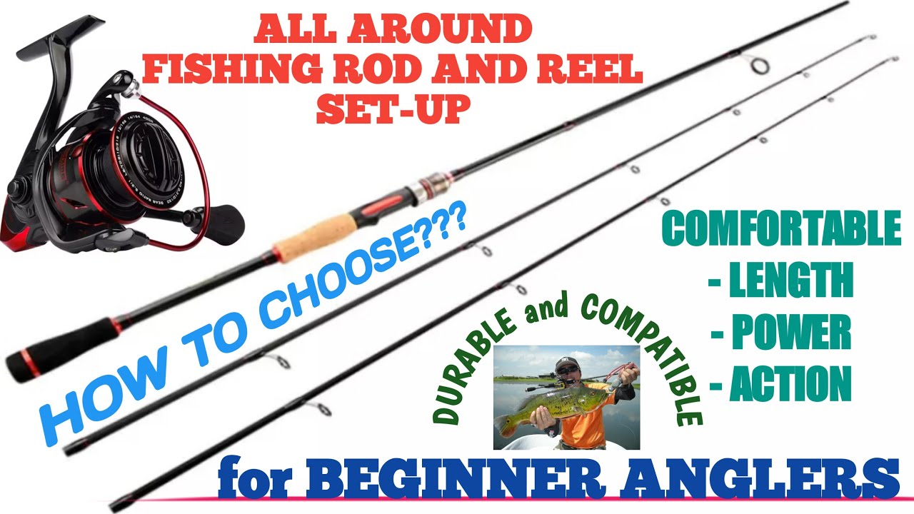 ALL AROUND FISHING ROD AND REEL SET-UP FOR NEWBIE ANGLERS | Paano ito piliin?