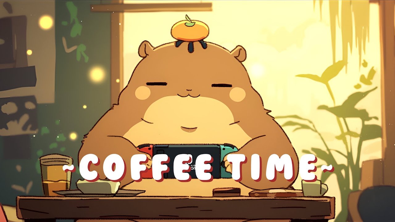 Capybara Chill Radio | Peaceful Beats for Studying & Relaxing 🌸 ☕