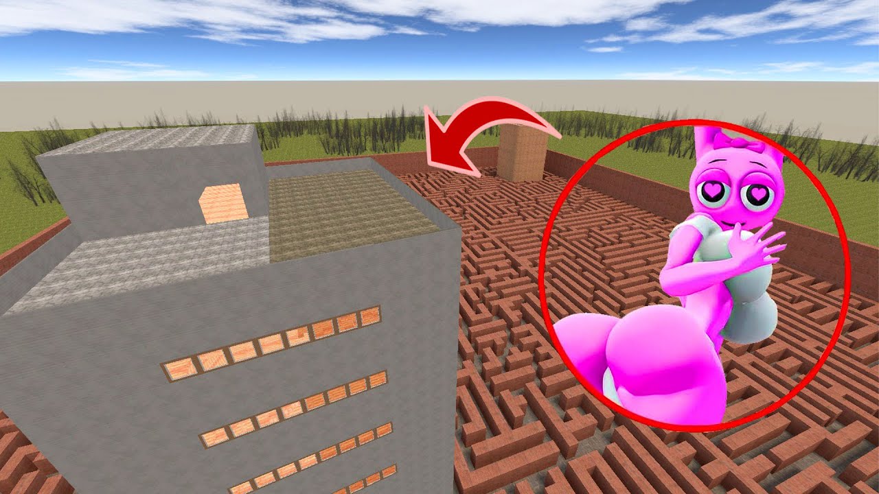 Epic Battle: MISS PINKI SPUNKI VS SCP-096 VS BIG TOWER In Garry’s Mod!