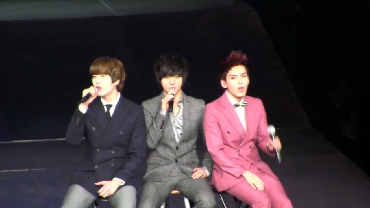 SMTown Live NY Super Junior (K.R.Y.) Sorry Sorry Answer [111023] [fancam]