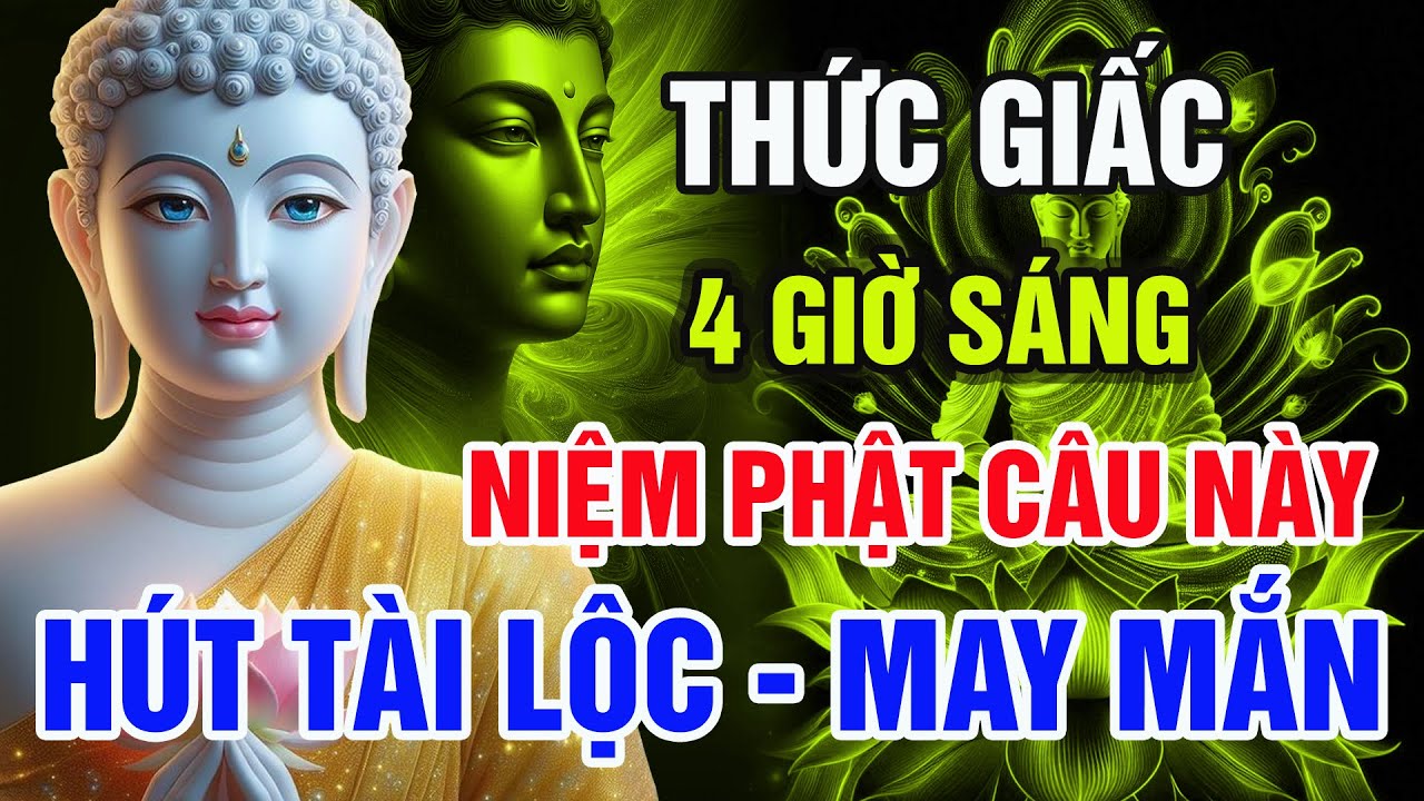 Lời Phật Dạy Bí Mật Lúc 4 Giờ Sáng – Niệm Câu Này Là Gieo Phước, Tiêu Nghiệp, Hút May Mắn Cả Đời