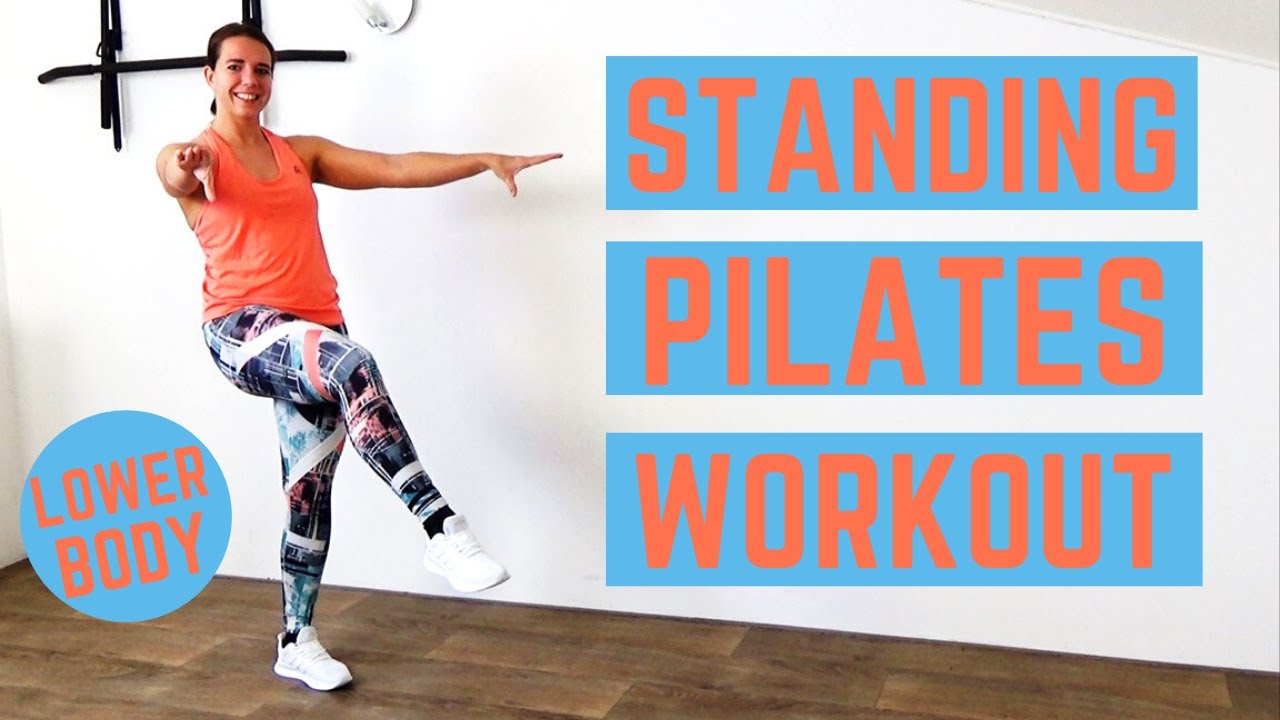 30 Minute Standing Pilates Workout – At Home Lower Body Pilates Workout for Toning Muscles