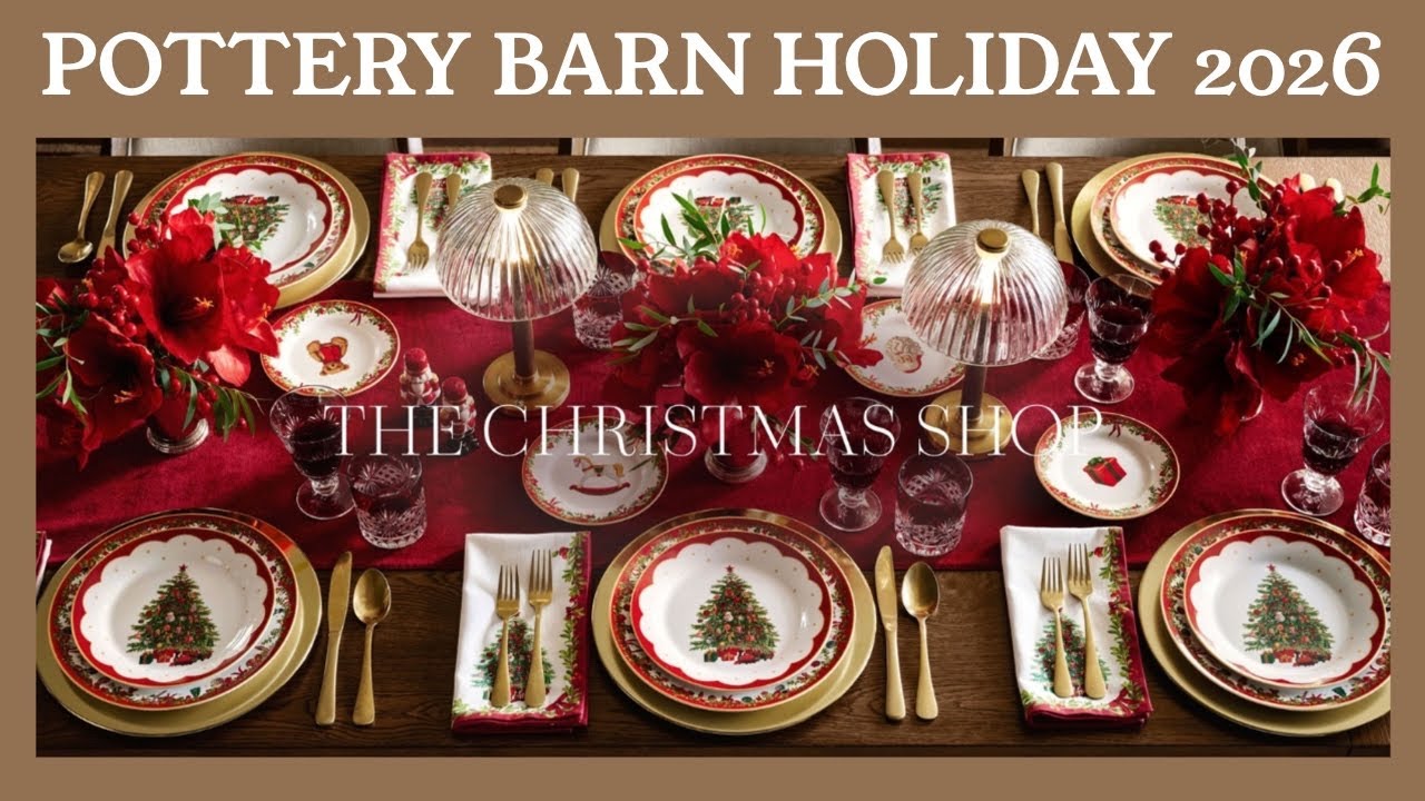 Don't Start Decorating Until You See This | Pottery Barn Holiday 2026 Lookbook