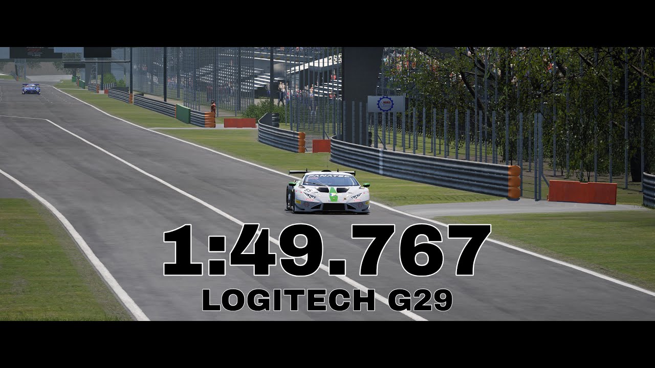 MONZA 1:49.767 FULL LAP I ACC on G29 I AGGRESSIVE PRESET