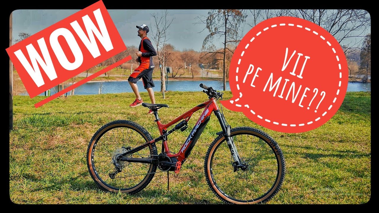 M-A CUCERIT❤! Rock Machine Blizzard INT e50-29 DVO Full Suspension | Biciccleta electrica