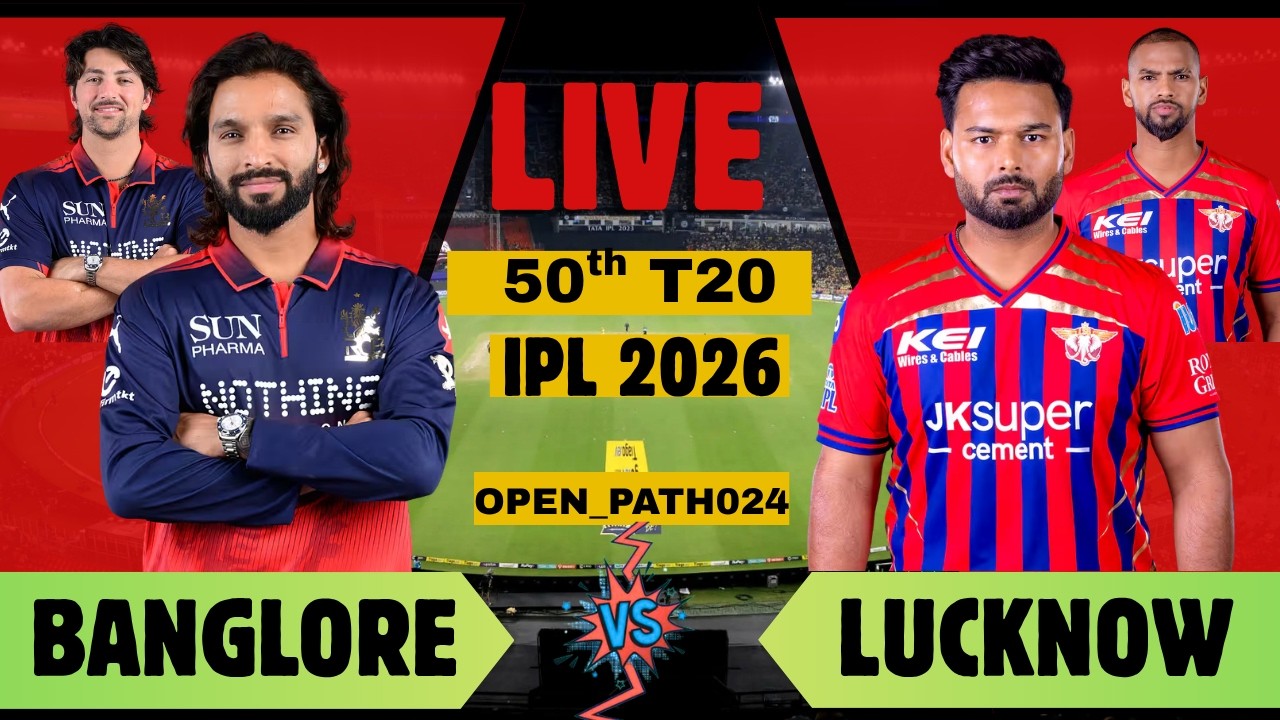lsg-vs-rcb-50th-match-indian-premier-league-2026, rcb vs lsg, score, analysis, 7 may 2026, live scor