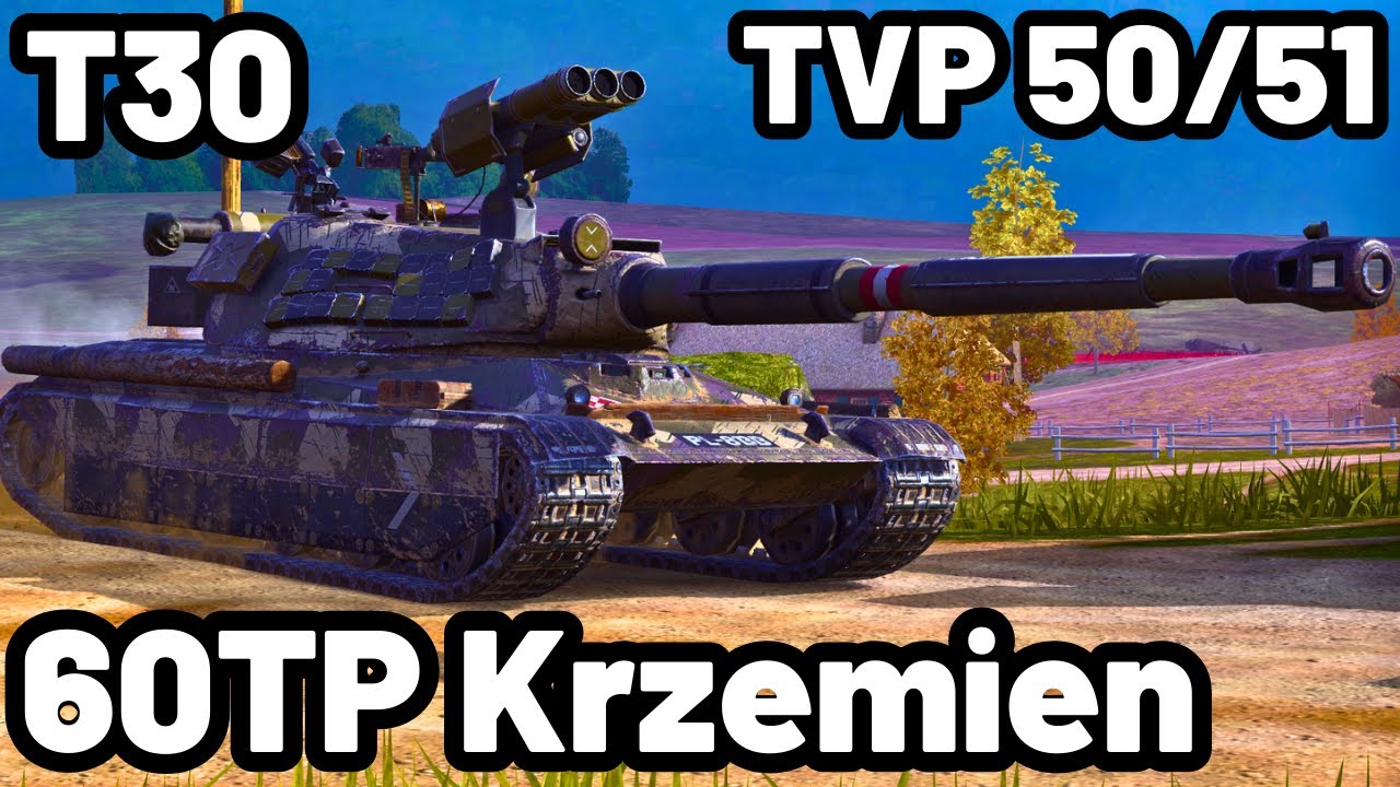 60TP Krzemien, T30 & TVP 50/51 | WOT Blitz Pro Replays