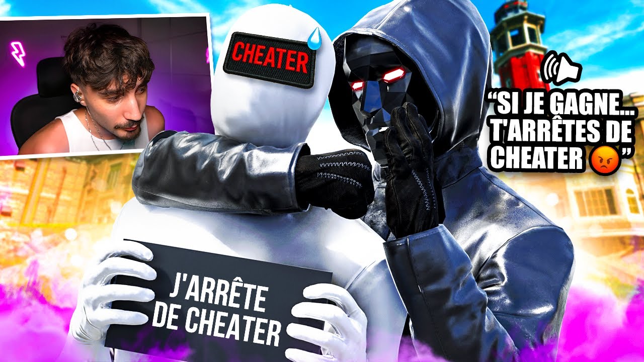 JE CROISE UN CHEATEUR 🇫🇷 ET JE LUI PROPOSE UN 1VS1 (WAGER)