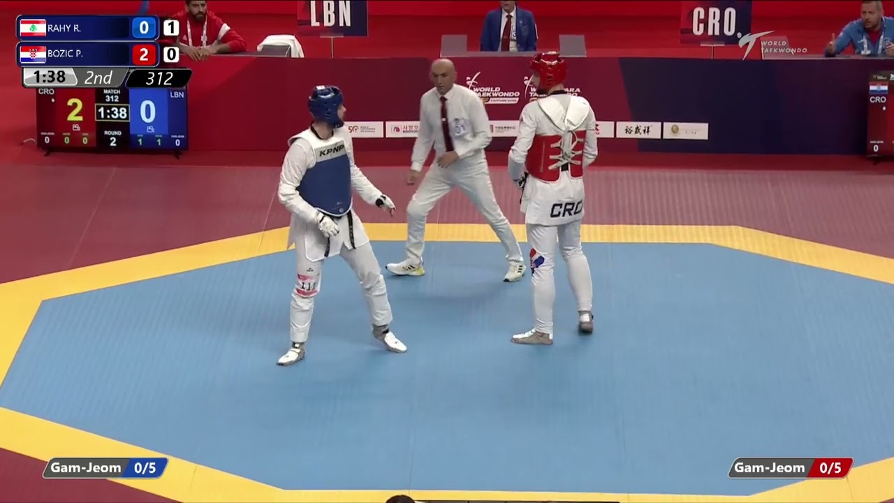 312 R16 M +80kg LBN RAHY R  CRO BOZIC P