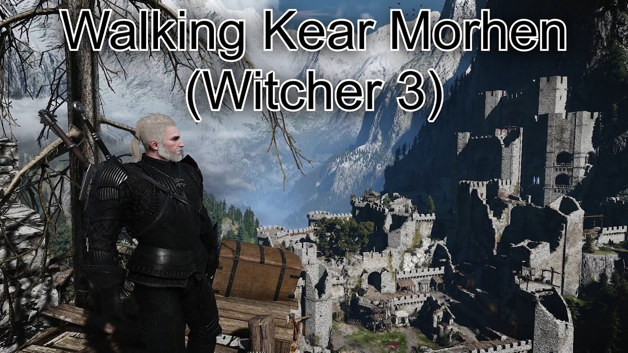 Music for Sleep - Relaxing walk in Kear Morhen (Witcher 3)
