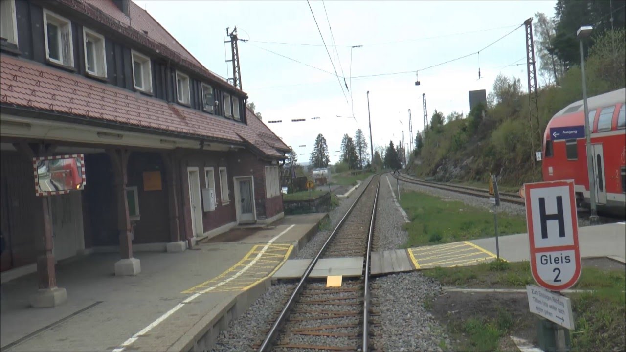 Führerstandsmitfahrt Seebrugg-Titisee Mai 2014