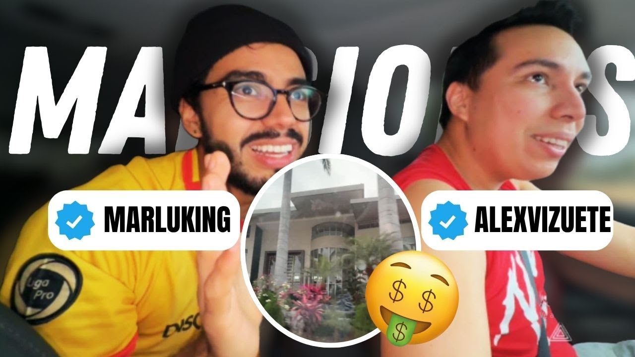 Visitando casas de millonarios 🤑 | Isla Mocolí Guayaquil | Marluking y Alex Vizuete