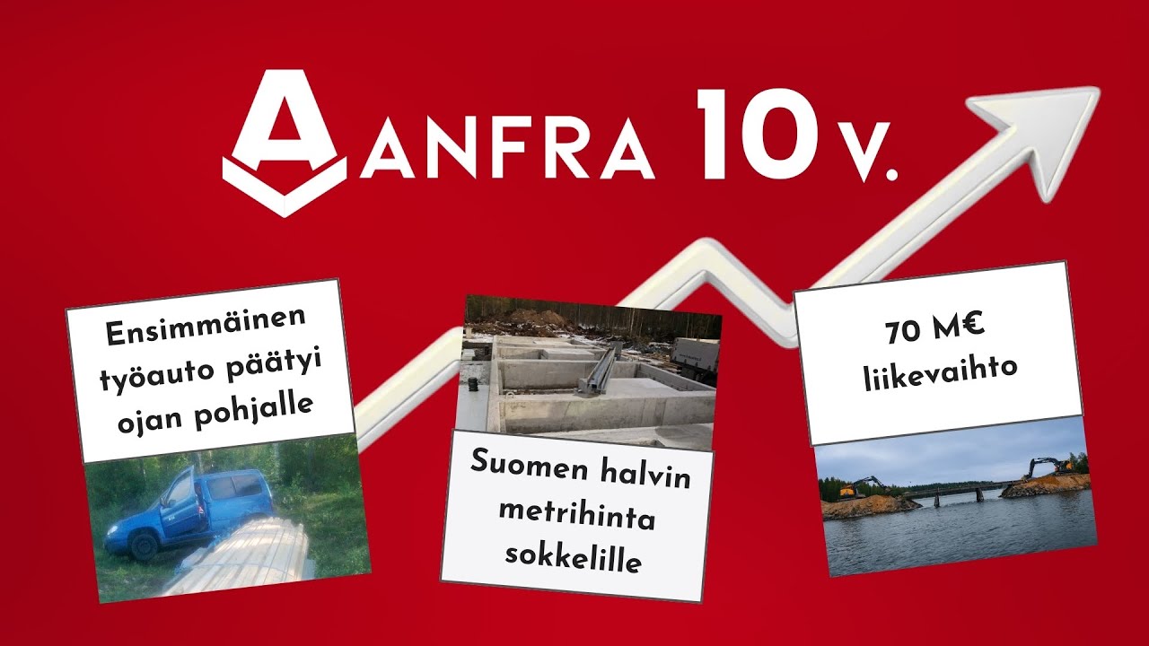 Anfran 10-vuotistarina Tomi Puoskarin kertomana